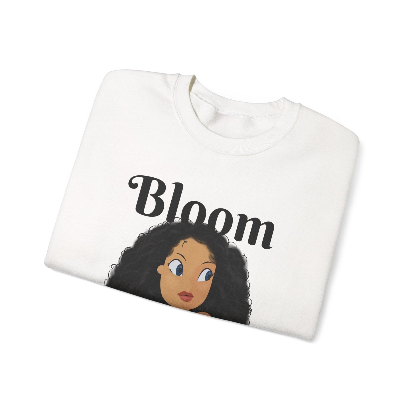 "A Woman in Bloom" Crewneck Sweatshirt