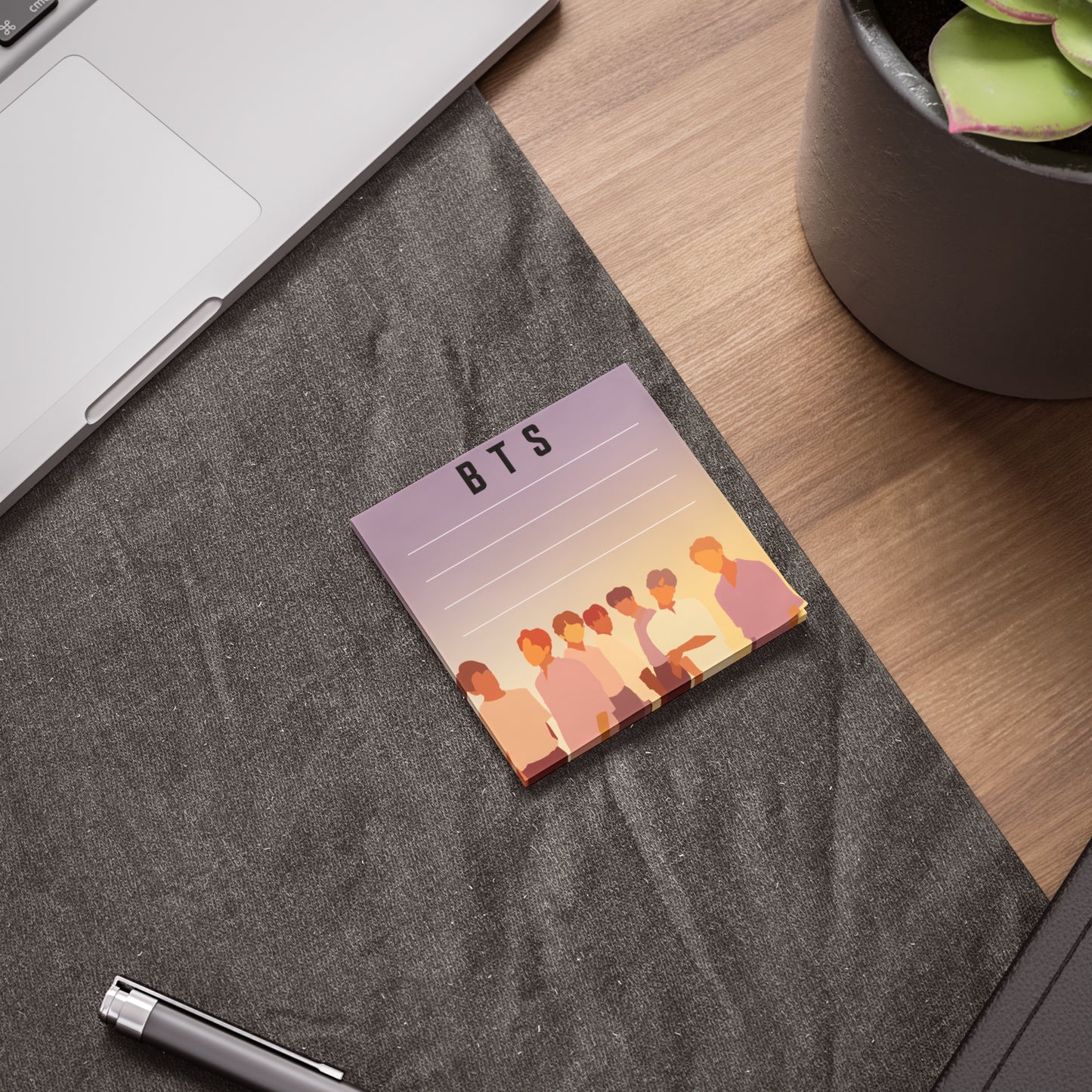 *Lined* BTS Post-it® Note Pads