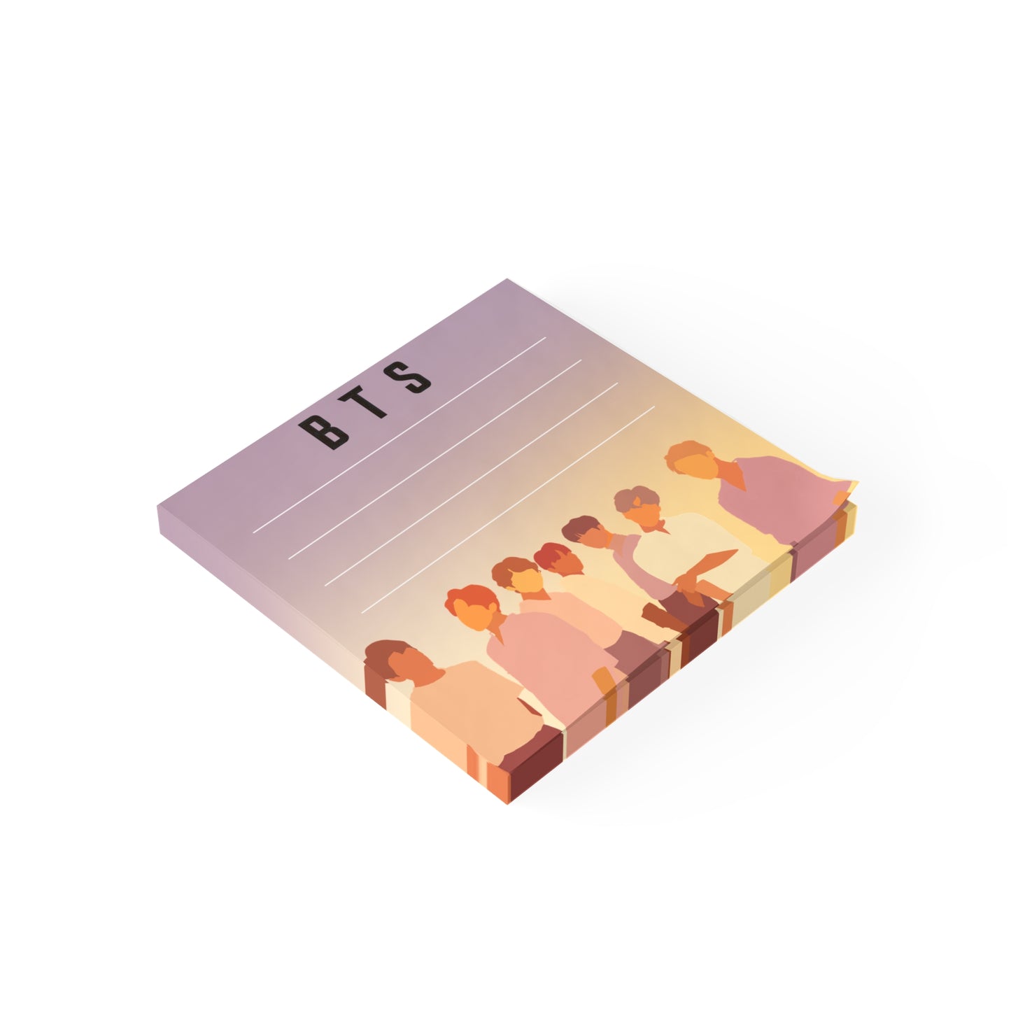 *Lined* BTS Post-it® Note Pads