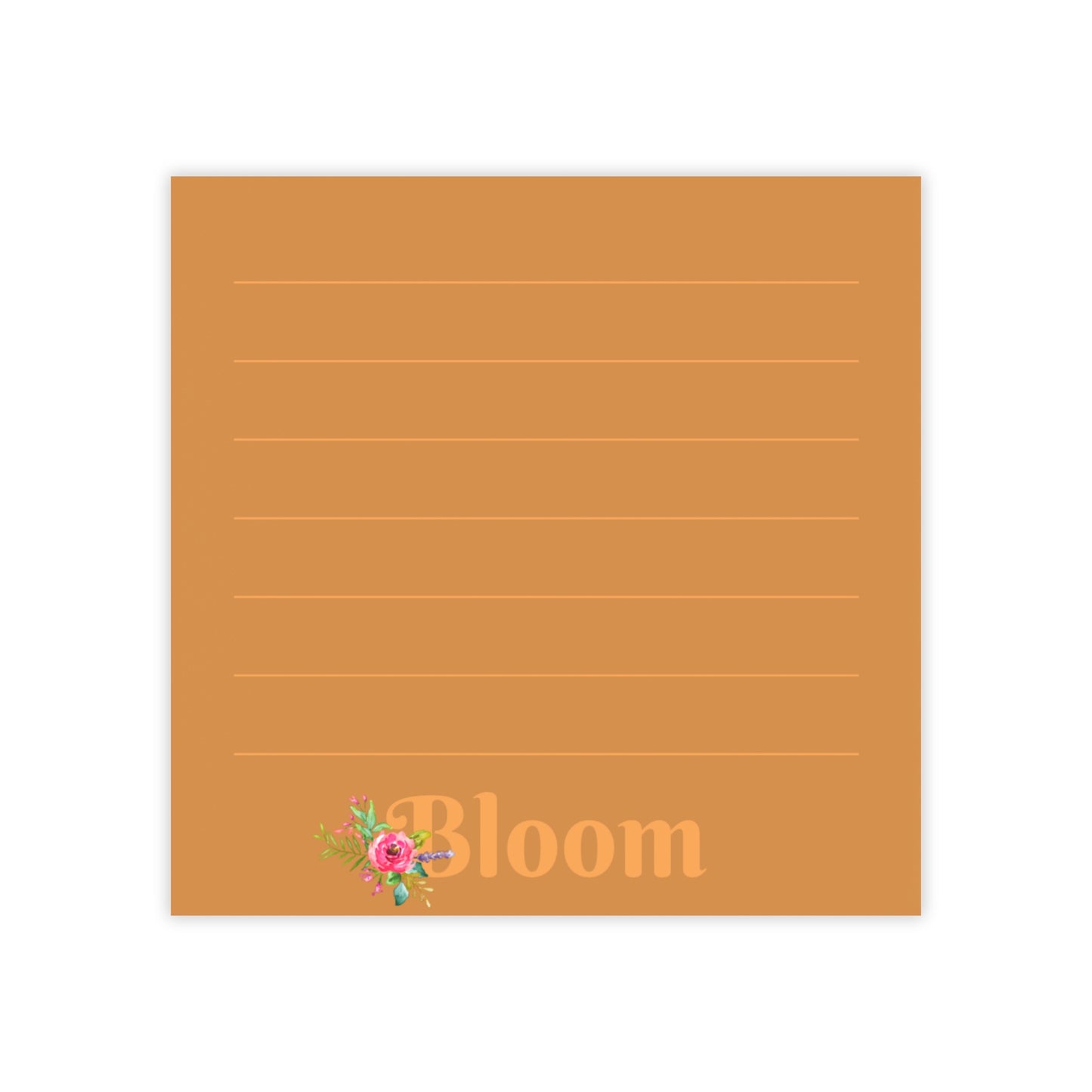 *Lined* Bloom Post-it® Note Pads