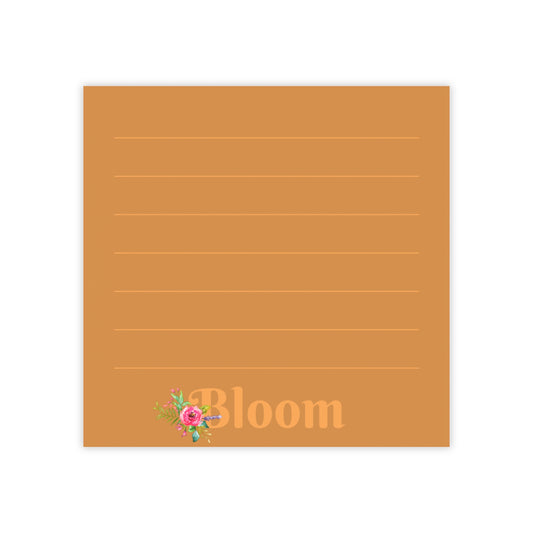 *Lined* Bloom Post-it® Note Pads