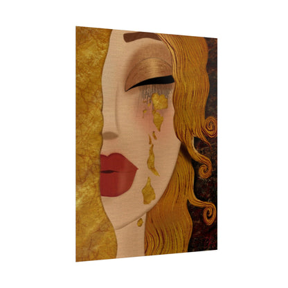 "Golden Doll Tears" Rolled Posters